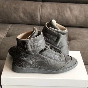 Maison Margiela python Future sneakers gray